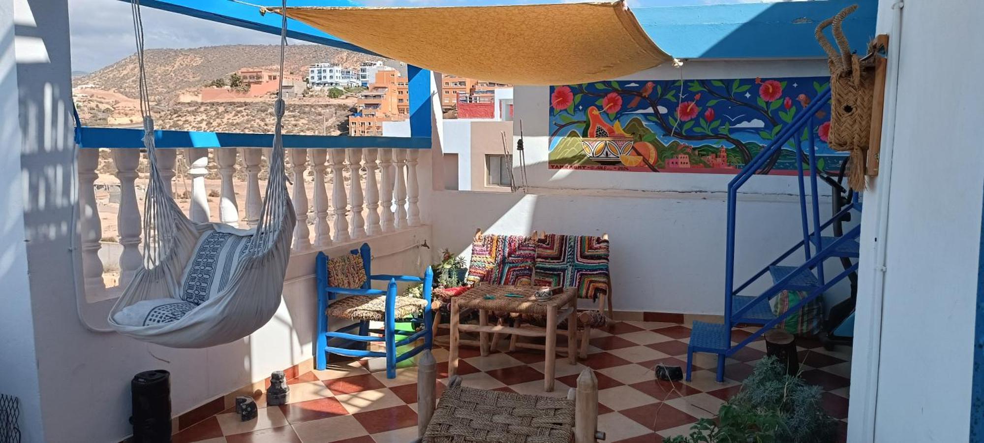 Freebirds Hostel Tamraght Экстерьер фото